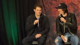 Paul Wesley amp Ian Somerhalder panel tvdmn 2024 [upl. by Kirstyn]