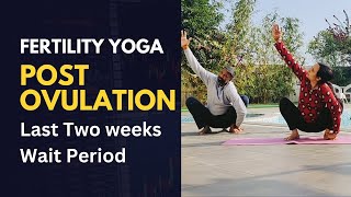 Yoga Poses for Two Weeks Wait Period  Yoga after Ovulation [upl. by Rennold]