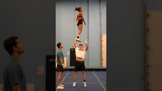 Double up doubleup stunts cheer cheerleading partnerstunt backstreetboys [upl. by Shotton]