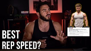 Jeff Nippard is WRONG about Rep Speed [upl. by Sayed458]