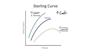 Starling Curve for the USMLE Step 1 [upl. by Aikcir]