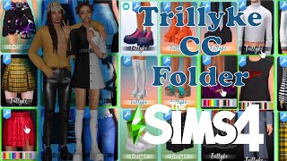 Trillyke CC Folder ✨l Maxis Match Clothes amp Shoes l thesims4 [upl. by Nivlak]