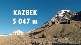 KAZBEK 5 047 m expedition  Caucasus Georgia climbing Drone  GoPro [upl. by Ayik]