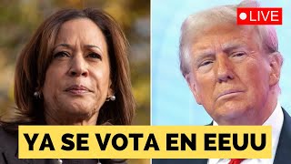 🚨 ELECCIONES EN ESTADOS UNIDOS TRUMP VS KAMALA [upl. by Aicinat]