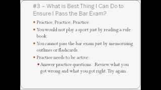 Bar Exam Questions Answered [upl. by Olli]