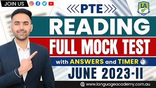 PTE Reading Full Mock Test with Answers  June 2023II  Language academy PTE NAATI IELTS Experts [upl. by O'Neil174]