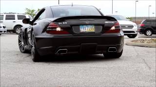 MercedesBenz SL65 AMG Black Edition WalkAround Engine Start [upl. by Yremogtnom]