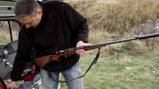 22 Rifle CZ513quotFarmerquot with a suppressor [upl. by Rorry]