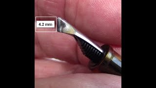 Bobby Arabic Monster Nib Review 05  42 mm [upl. by Rolland]