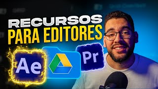 PACK DE RECURSOS para Editores  Edita más rápido y deja de cobrar 5 por video 🤯 [upl. by Artinek]