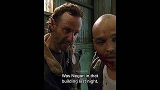 Rick Kills Negan  The Walking Dead S6E13  Shorts [upl. by Marys]