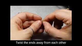 How to Open amp Close an Endless Nose Ring [upl. by Eadmund]