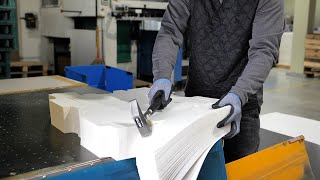 Paper Packaging Factory in Korea That Machines Make Automatically [upl. by Anoj]