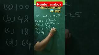 Viral Number analogytrending video shortnumber analogy best reasoning trick [upl. by Rurik]