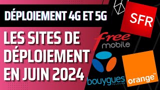 Déploiement 4G et 5G  les données des 4 opérateurs pour juin 2024 [upl. by Omik]