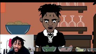 Kodak Blacks Cookin Show Beef Broccoroni with NBA YoungBoy Johnny Finesse Reaction [upl. by Ringsmuth308]