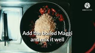 Maggi Simple amp Easy recipe deekho or seekho [upl. by Nov]