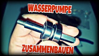 Wasserpumpe zusammenbauen  Aprilia  Piaggio  bizzybest [upl. by Ozan790]