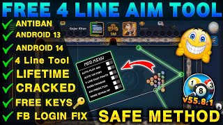 🔥FREE HACK🔥 GRATIS 8 BALL POOL 4 LINE AIM TOOL FREE MODE MENU 100 SAFE ✅  FULL SETUP VIDEO 2024 [upl. by Brod809]