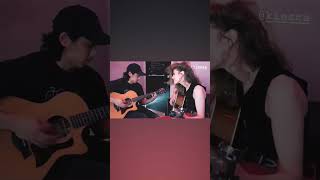 More Rynx amp Kiesza playing guitar Rynx shorts Kiesza [upl. by Fitalludba]