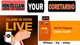 CORETARDIO Airdrop CLAIM  How to Claim Your Coretardio token to Metamask [upl. by Swetlana]