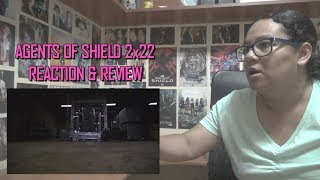 Marvels Agents of SHIELD 2x22 REACTION amp REVIEW quotSOS Part 2quot S02E22  JuliDG [upl. by Auqenes500]