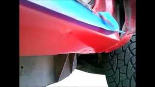 Driveway Rocker Panel Repair 1995 K1500 [upl. by Herod]