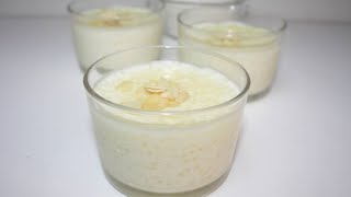 Sago pudding Tapioca pudding recipe  3 ingredients pudding [upl. by Noman]