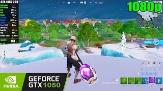 GTX 1050 2GB  Fortnite  1080p tested in 2023 [upl. by Allenotna]