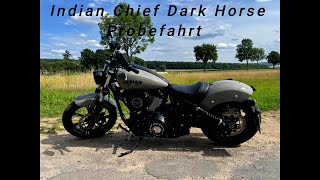 Indian Chief Dark Horse Probefahrt kurze Version [upl. by Iot]