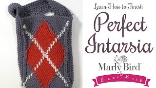 How to Finish Perfect Intarsia [upl. by Arlin]