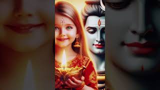 Bhole Baba Mere Hai beti hun Mahakal ki  Mahadev status video  Bholenath statusmahadev​short​yt [upl. by Newmark689]