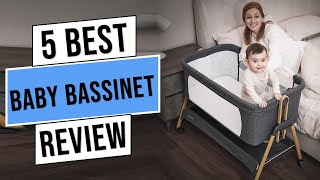 Best Baby Bassinet in 2024  Top 5 Bassinets  Review [upl. by Aihsenet]