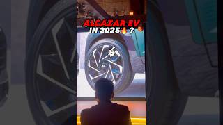 HYUNDAI HINT ALCAZAR EV WITH TYRES🔥hyundai alcazar alcazar2024 creta creta2024 shorts [upl. by Anahsat]