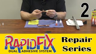 RapidFix Glue Tutorial Copper Piping amp Metal [upl. by Rol700]