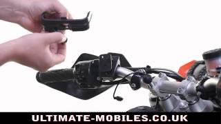 TomTom Rider Pro Motorcycle Handlebar Holder Mount by UltimateAddons [upl. by Germayne670]