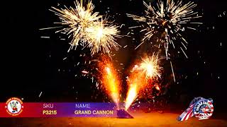 GRAND CANNON P3215 WINDA FIREWORKS 2022 NEW ITEMS [upl. by Raveaux]