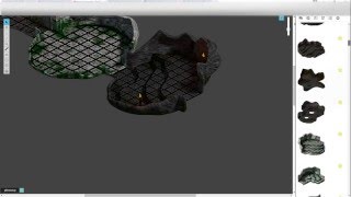 Roll20 Isometric Tile Placement And Dynamic Lighting [upl. by Aihsekin]