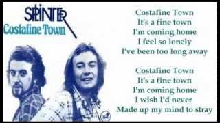 Splinter  Costafine Town   lyrics 1974 [upl. by Abbotsun]