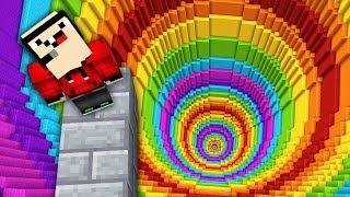 IMPOSSIBLE MINECRAFT RAINBOW DROPPER [upl. by Dieball]