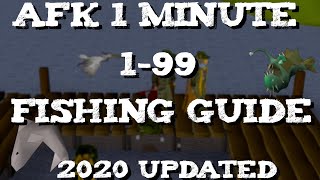 1 MINUTE 199 AFK 2020 Updated Fishing Guide [upl. by Atims272]