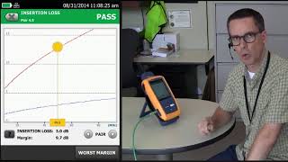 DSX 5000 CableAnalyzer The 3 dB rule By Fluke Networks [upl. by Ramak353]