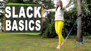 How to slackline for beginners [upl. by Elianore]