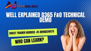 D365FampO Technical Demo By Amar on 11 09 2024 [upl. by Knobloch]