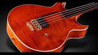 Warwick Custom Shop Masterbuilt  Jonas Hellborg Signature Amber Transparent Satin [upl. by Marriott]