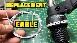 How to replacement microSHIFT worn line [upl. by Garlinda]