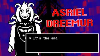 Asriel Dreemurr fight FIRST PLAYTHROUGH [upl. by Lamonica]