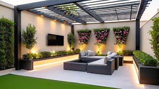 300 NEW Modern Patio Pergola Designs 2024 Home Garden Landscaping ideas Terrace And Rooftop Garden [upl. by Aicatsana534]