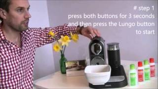 ✨ How to Descale a Nespresso in 3 simple steps [upl. by Erda]