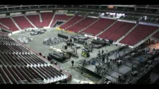 Timelapse Wells Fargo Arena transformation [upl. by Rhoades]